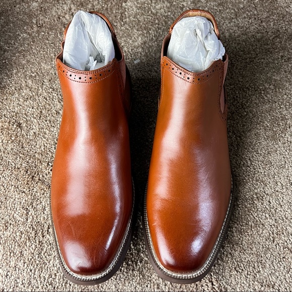 JOSEPH ABBOUD Leather Boots 9.5D - Picture 3 of 8